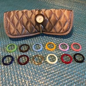 Vintage Gucci Interchangeable Bezel Watch